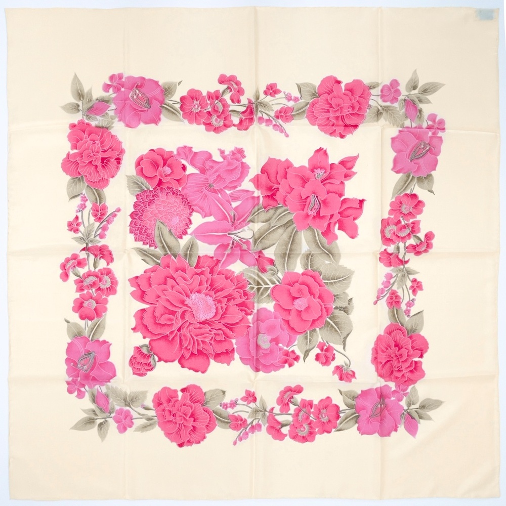 New Vintage Jim Thompson Thai Silk Scarf 2